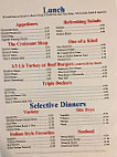 Broadway Cafe menu