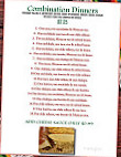 Mi Casa Mexican menu