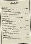 Le Lion d'Or menu