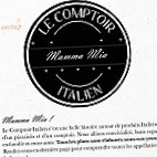 Le Comptoir Italien menu