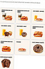 Burger King menu