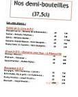 Fleur de Sel menu