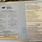 Le Gros Bol menu