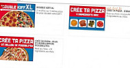 Domino’s Pizza menu