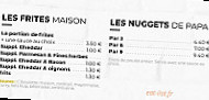 Les Burgers De Papa menu