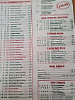 No 1 Chinese menu