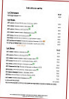 Le 17 Coustellet menu