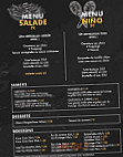 San Tacos menu