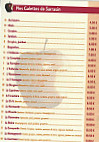 Au Fruit Defendu menu