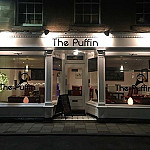 The Puffin Bistro Wine outside