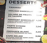 Le Braizé menu