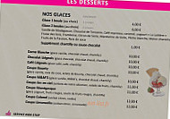 Havana Plage menu