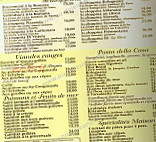 La Diva menu