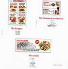 Pizza Manhattan menu