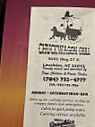 Chuckwagon Grill menu