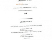 Christophe Aribert menu