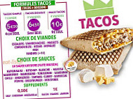 Tacos King menu