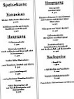 Gasthaus Pension Waldblick menu