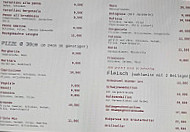 Pizzeria O'sole Mio menu