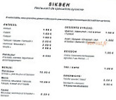 Sikbeh Arras menu