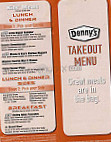 Denny's menu