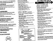 Homestyle To Go menu