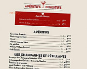 Le Bistrot Du Boucher menu