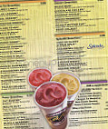 Tropical Smoothie Cafe menu