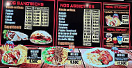 Istanbul Kebab menu