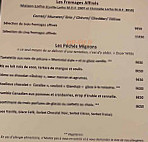 L'eden menu