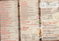 Pizzeria La Scala menu