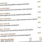 Trattoria Kastanie Ravensburg menu