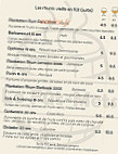 Le Fût-mets menu