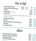 La Table De Nicolas menu