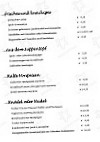 Gasthaus Fischer menu