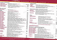 Mille Baci menu