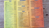 Pizzeria Piccolo menu