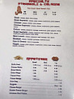 Dean's Pizza menu