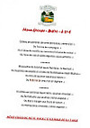 Le Lion D'argent menu