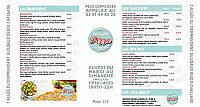 Insalata Pizza menu