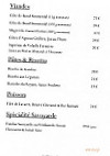 Le Loup Blanc menu