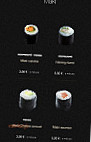 Sushi Shop menu