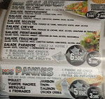 Burger Paradise menu