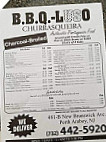 -b-q Luso menu