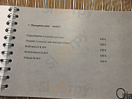 Olafs menu