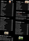 Sushi Or Not Sushi menu