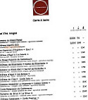 Le Comptoir Des Epicurieux menu