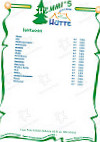 Hemmi's Schlemmerhütte menu