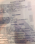 Calabria menu