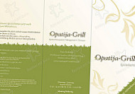 Opatija Grill menu